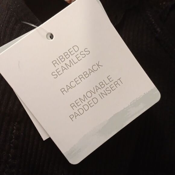 New T&T Seamless Racerback Bra‎ Black Women's Small New With Tags - Picture 4 of 4